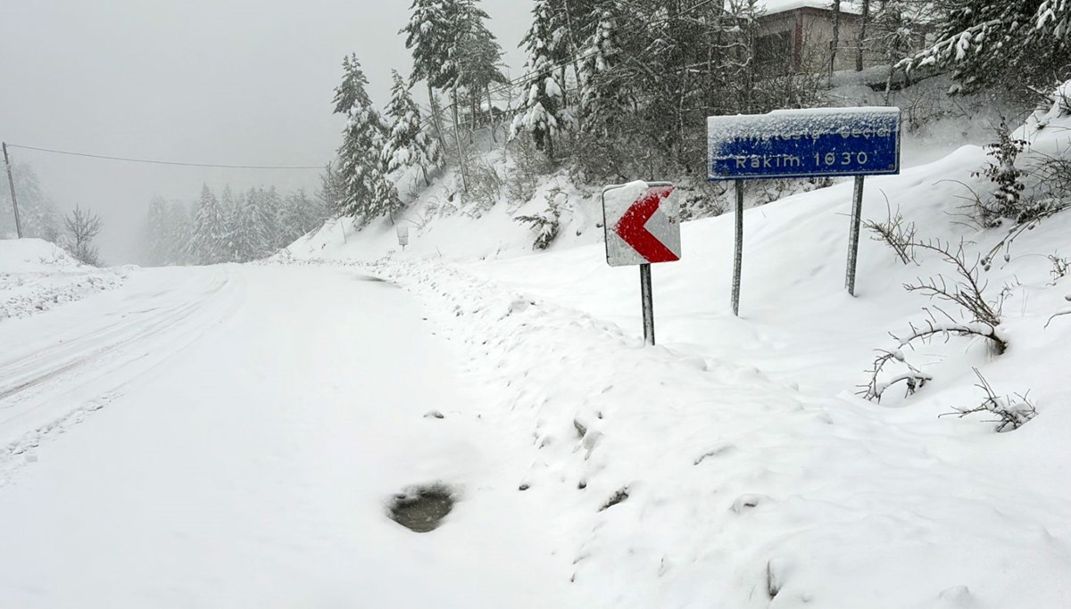 Doğu Anadolu'da kar esareti, Karadeniz'de fırtına | Köy yolları ulaşıma kapandı
