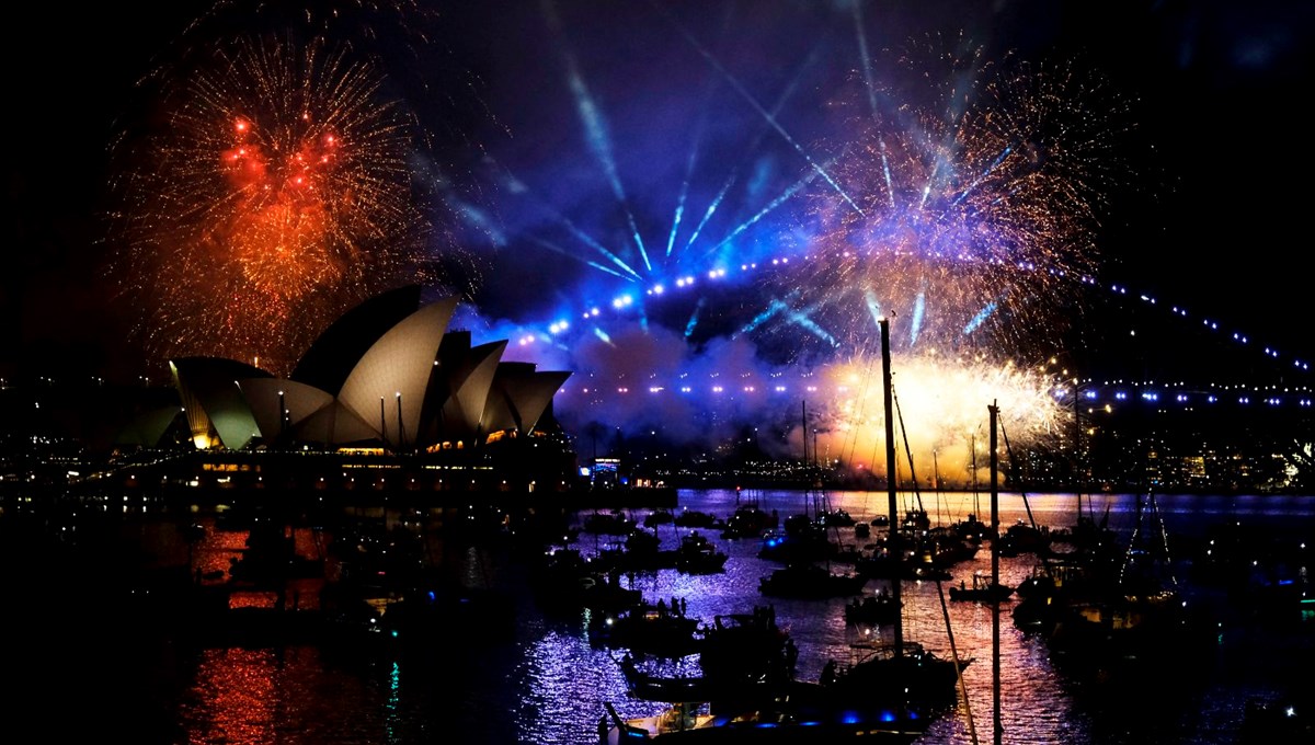 Dünyada yeni yıl coşkusu: Yeni Zelanda, 2024’e “Merhaba” dedi