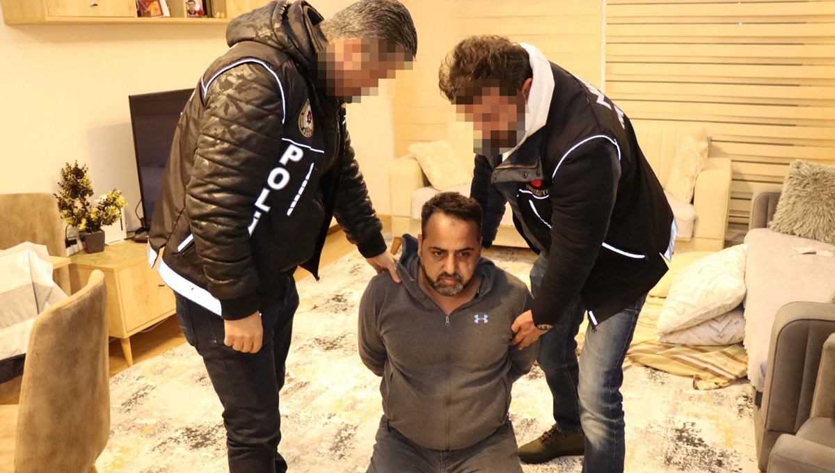 G-42 koduyla aranan uluslararası uyuşturucu baronu Mersin'de yakalandı