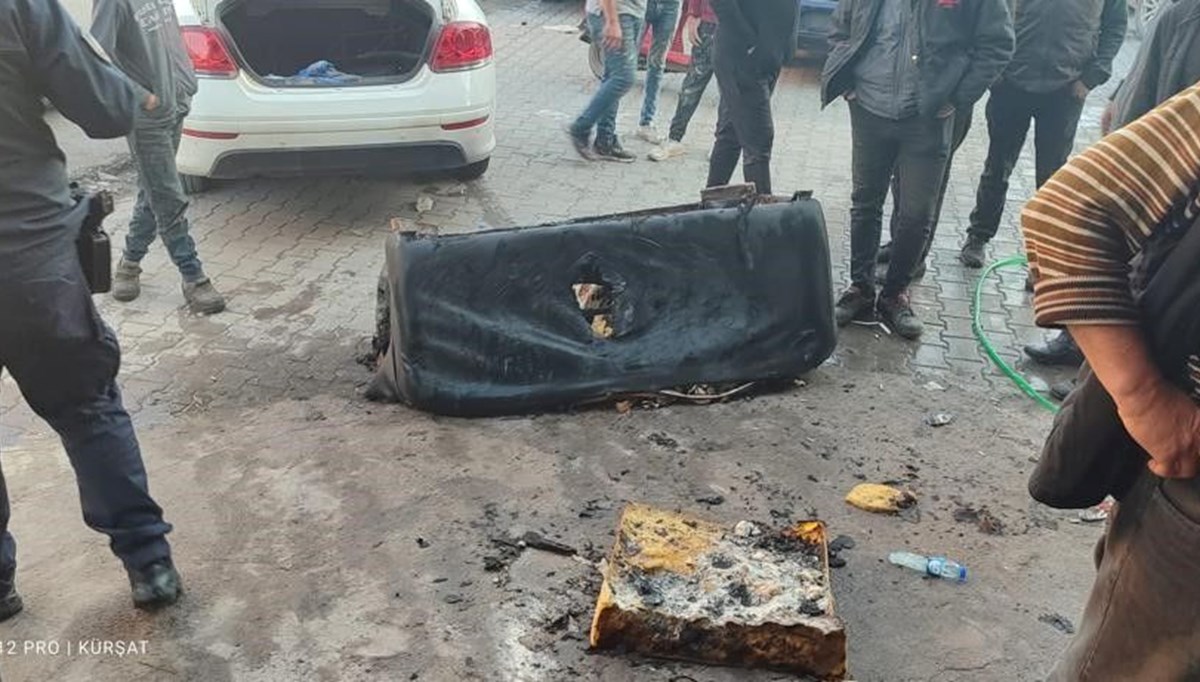 Hatay’da sanayi sitesindeki yangın panik oluşturdu