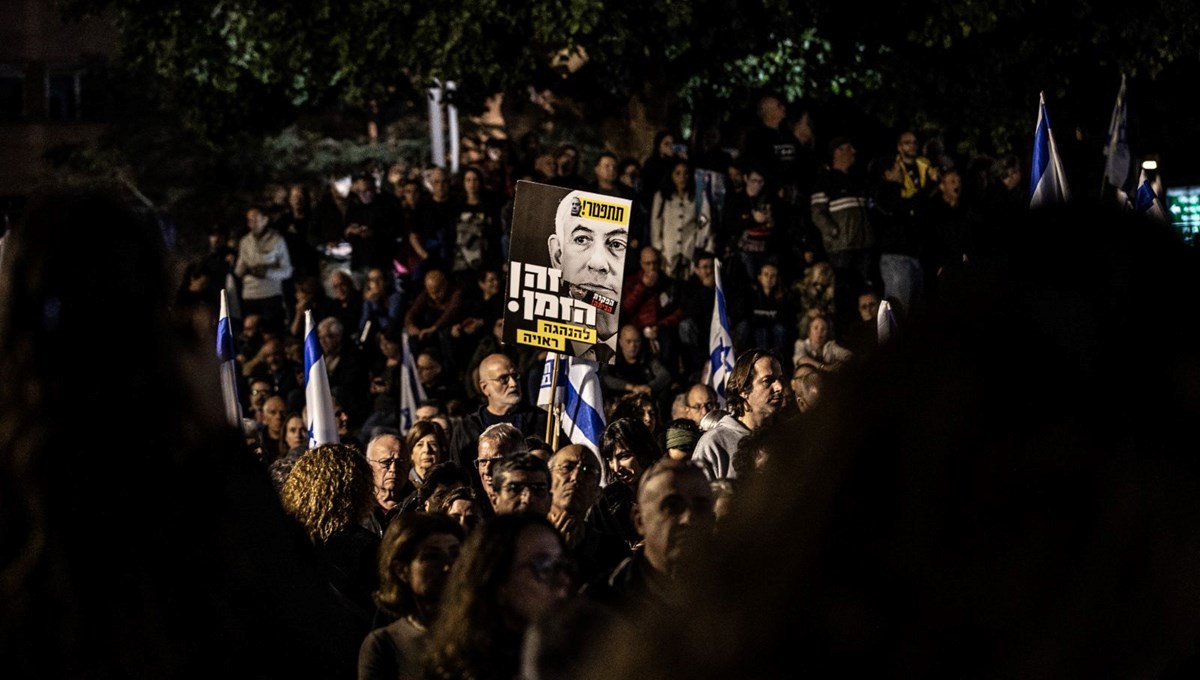 Netanyahu karşıtları sokakta: İsraillilerden erken seçim talebi
