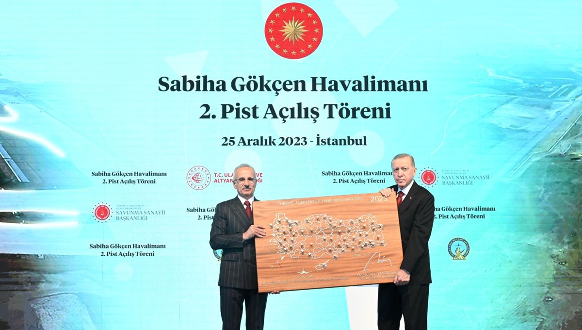 Sabiha Gökçen Havalimanı'nın yeni pisti açıldı: Bakan Uraloğlu'ndan açıklama