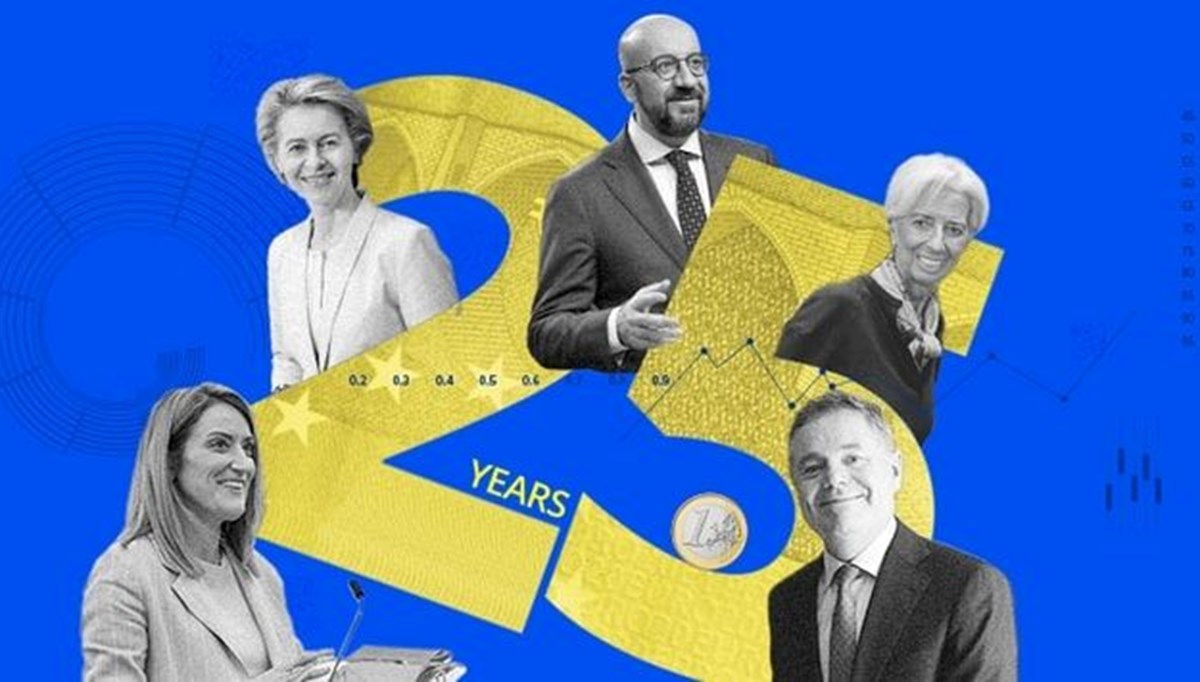 Avrupa'nın ortak parası Euro 25 yaşında