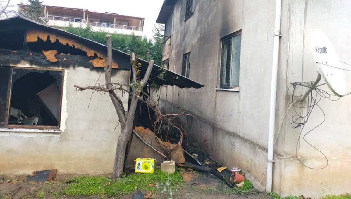 Düzce'de ev yangını: 1 ölü