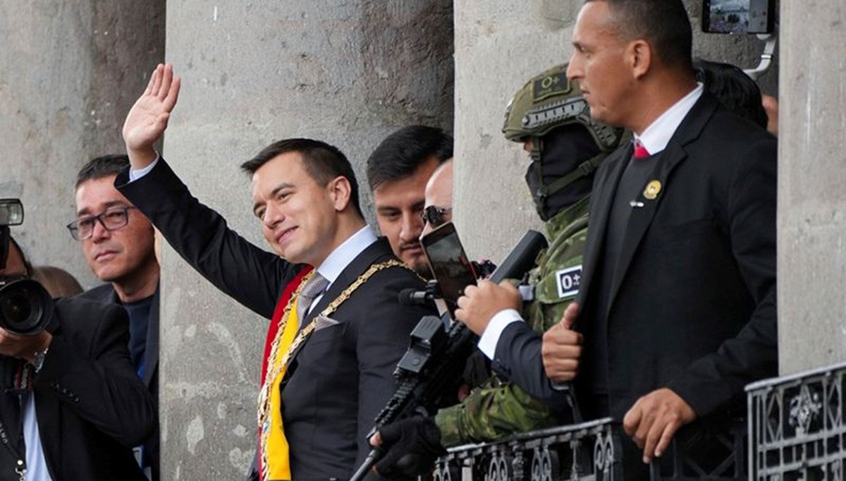 Ekvador Devlet Başkanı Noboa: Çeteler tüm dünya için sorun