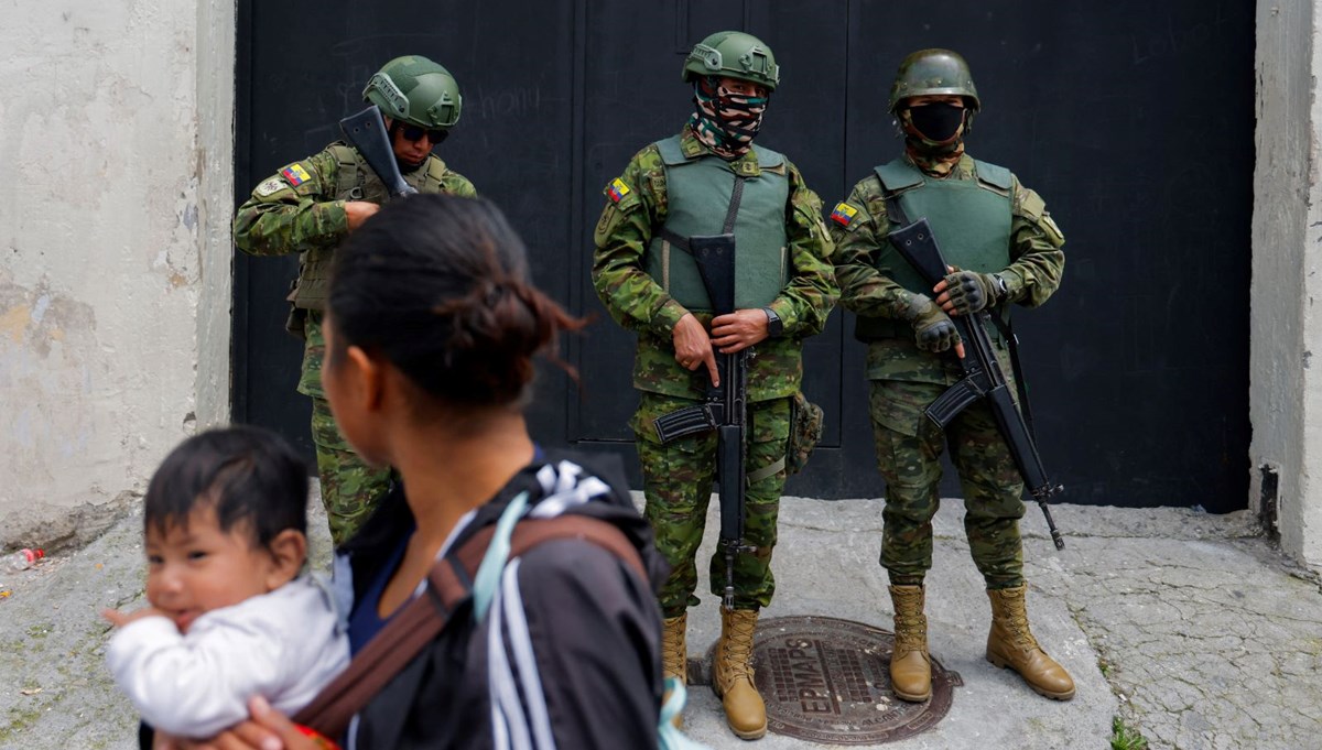 Ekvador'da çete üyeleri kontrolden çıktı: Ülkede OHAL ilan edildi