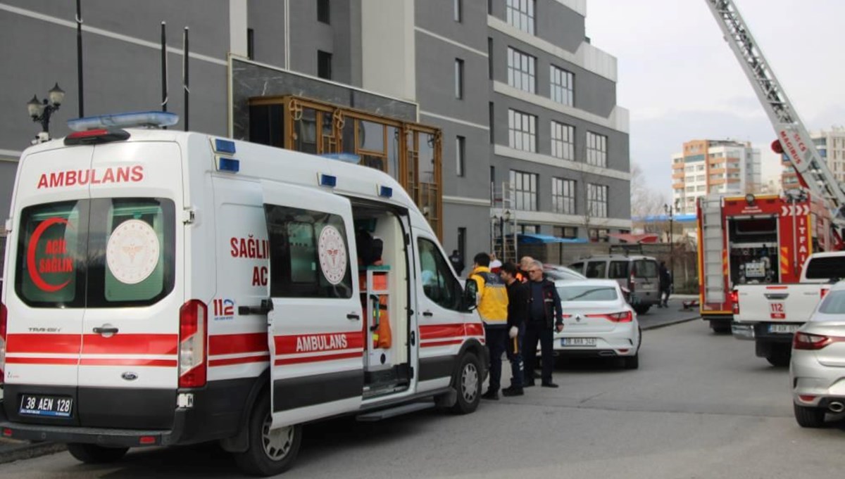 Kayseri'de otelde çıkan yangın söndürüldü