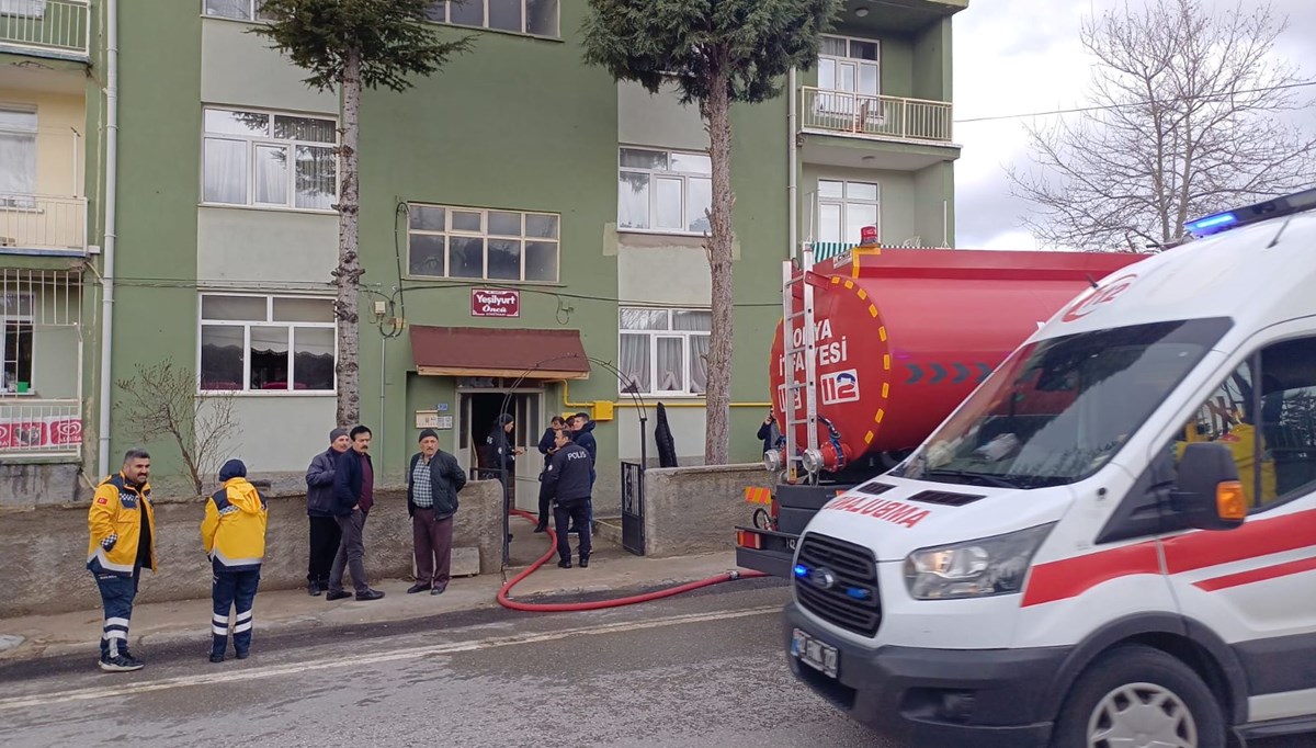 Konya'da evde patlama: 1'i ağır, 4 yaralı