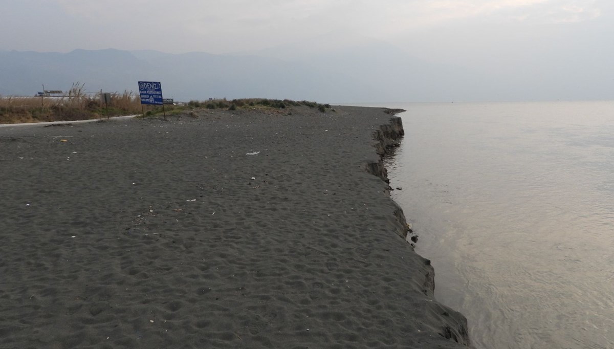 Türkiye’nin en uzun sahilinde kıyı erozyonu