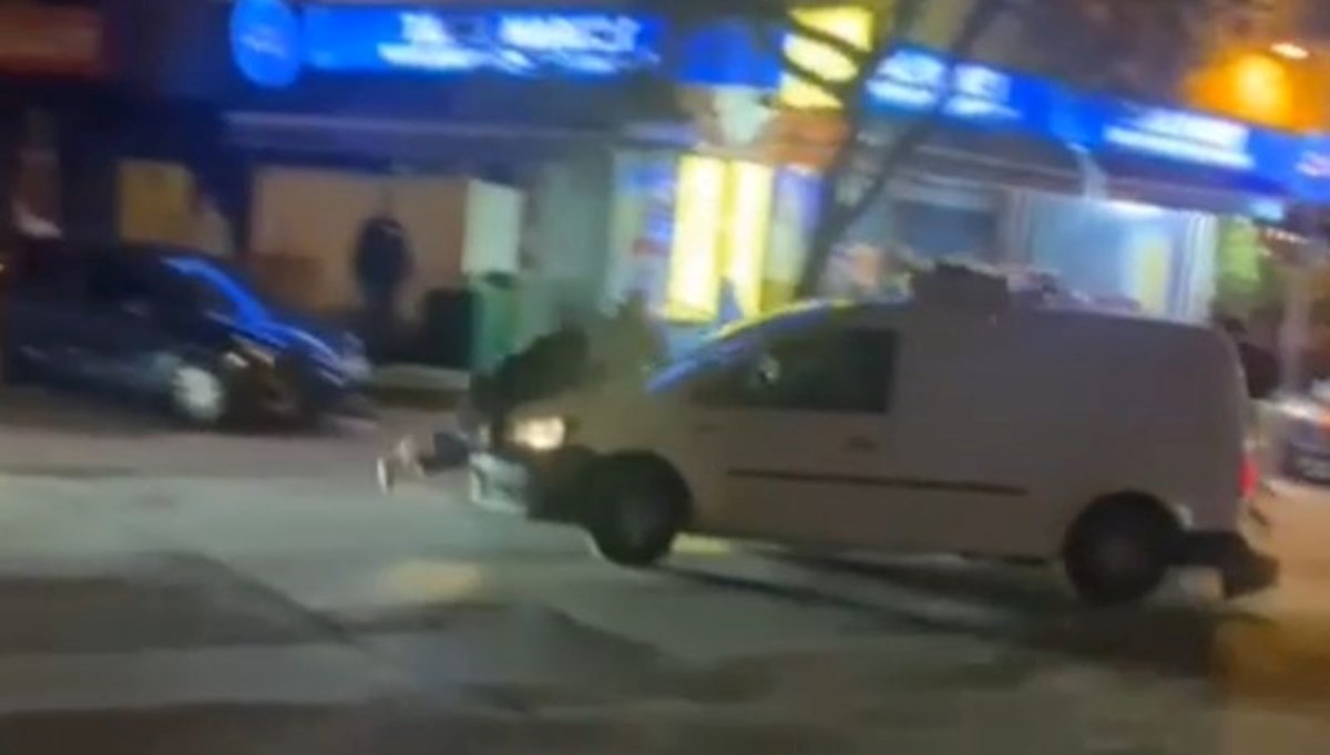 Ümraniye'de trafik kavgası: Aracını kavga ettiği grubun üzerine sürdü
