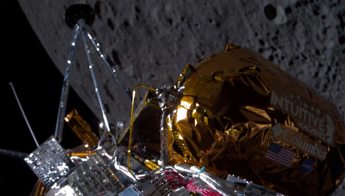 ABD, Odysseus uzay aracıyla 1972'den bu yana ilk kez Ay'a iniş yaptı