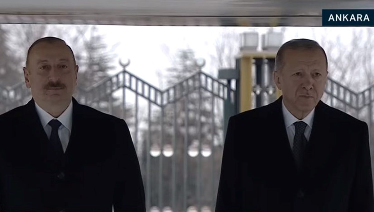 Azerbaycan Cumhurbaşkanı Aliyev’den seçim sonrası ilk ziyaret Ankara’ya: Cumhurbaşkanı Erdoğan tarafından törenle karşılandı