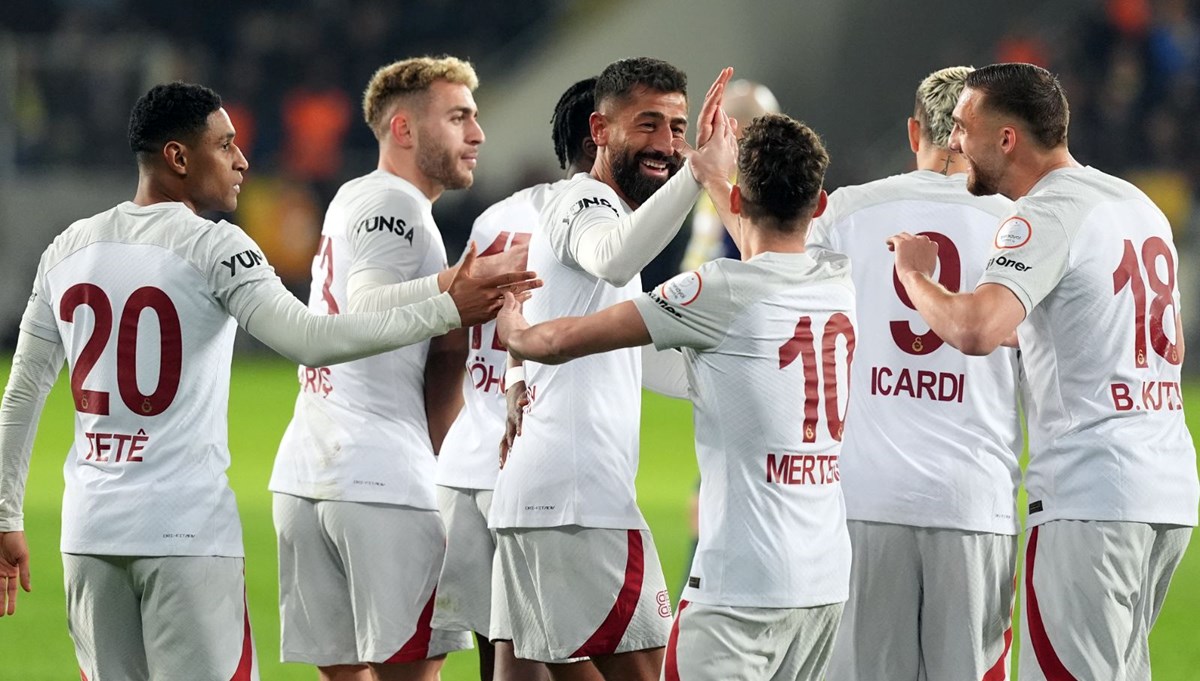 Galatasaray liderliğini sürdürdü: 3 puan 3 golle geldi