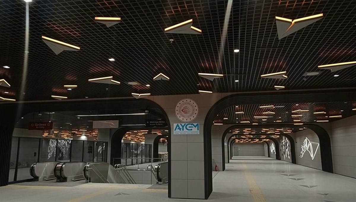 Gayrettepe-Kağıthane Metro Hattı'nda bir haftada 24 bine yakın yolcu taşındı
