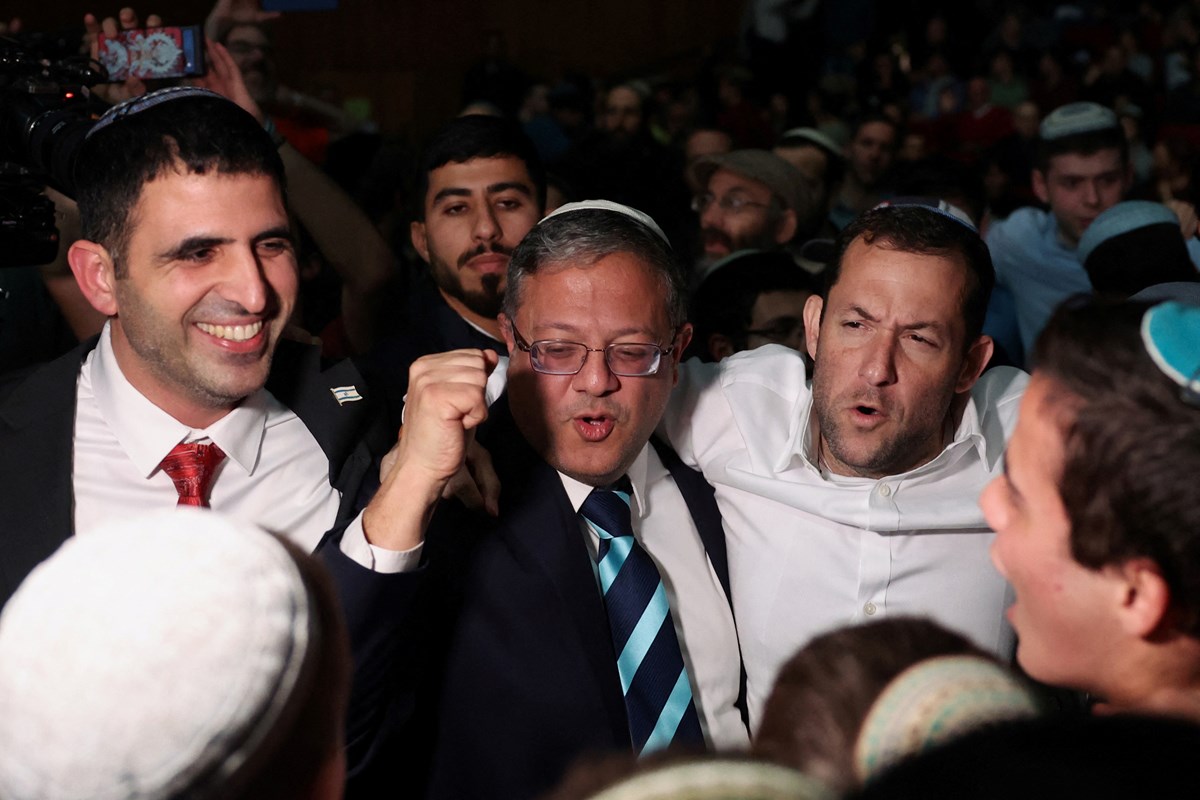 Tel Aviv hükümetinin aşırı sağcı Ulusal Güvenlik Bakanı Itamar Ben Gvir. (Reuters)
