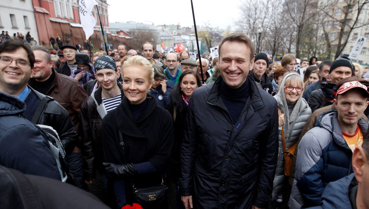 Navalni'nin eşi Yulia: Özgür Rusya için savaşacağım