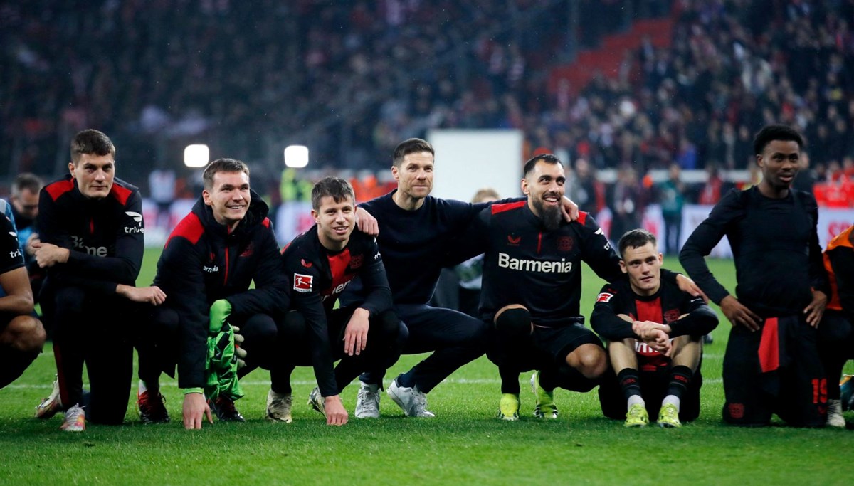 Rekora son 2 maç: Bayer Leverkusen zirveyi bırakmıyor