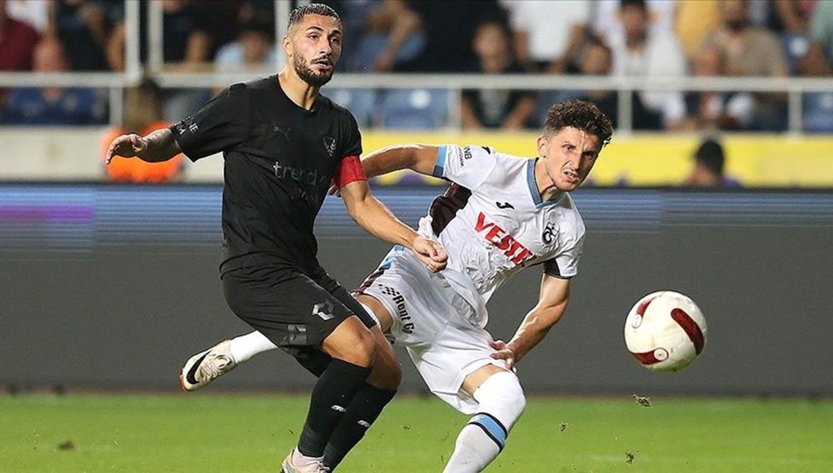 Trabzonspor, Hatayspor'u konuk edecek: İlk 11'ler belli oldu