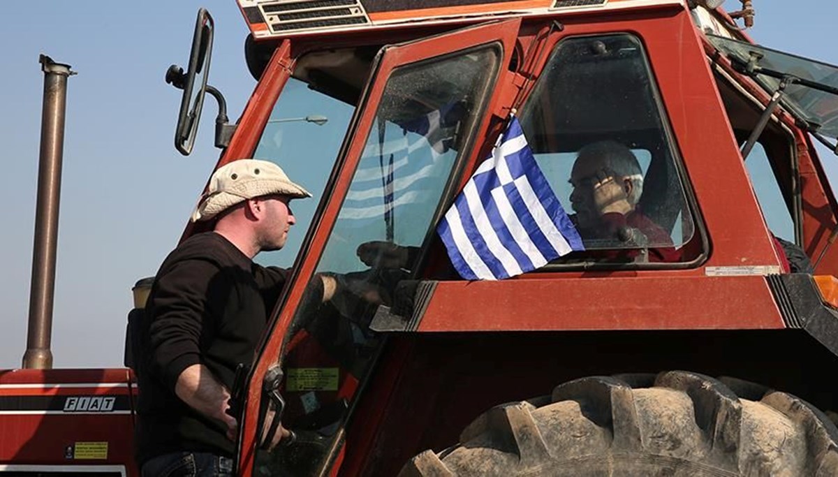 Yunanistan'da çiftçilerden eylem: Tarımda kullanılan elektrik fiyatları düşürülecek