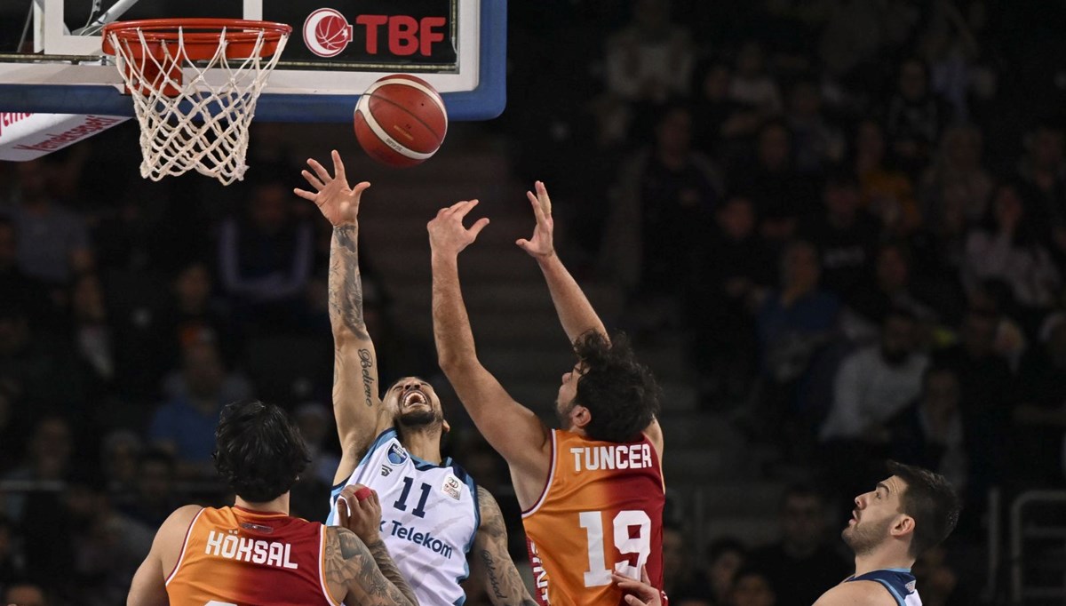 Galatasaray, Basketbol Şampiyonlar Ligi'nde Telekom Baskets Bonn'u ağırlayacak