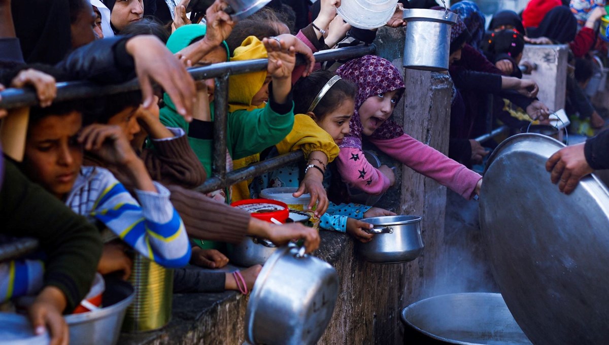 Gazze'nin kuzeyinde 2 yaş altı çocukların üçte biri yetersiz besleniyor