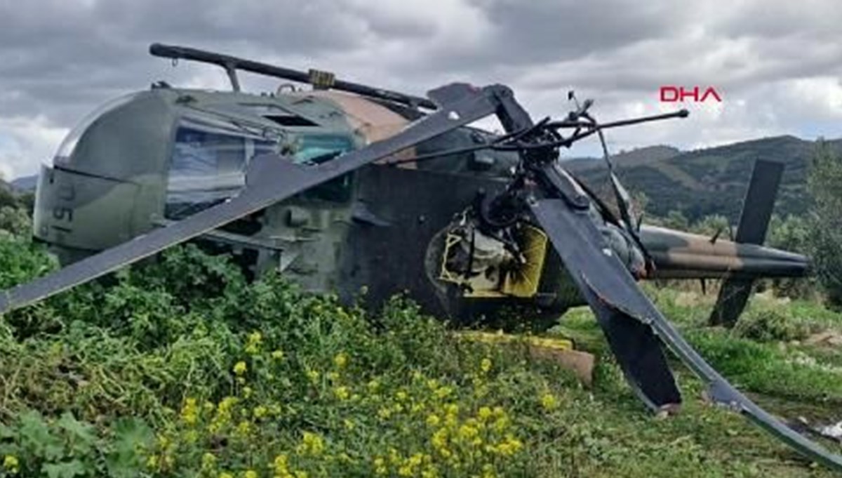 İzmir'de askeri helikopterden zorunlu iniş: 1 yaralı