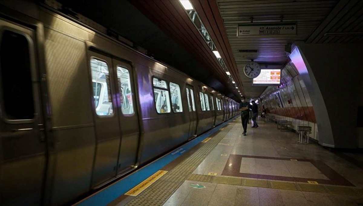M2 Yenikapı-Hacıosman metro hattıyla ilgili duyuru: Taksim Şişhane metro istasyonu kapatıldı