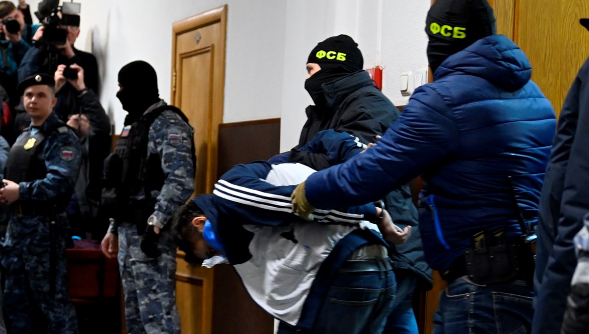 Moskova'da terör saldırısı: Gözaltındaki şüpheliler hakim karşısına çıktı