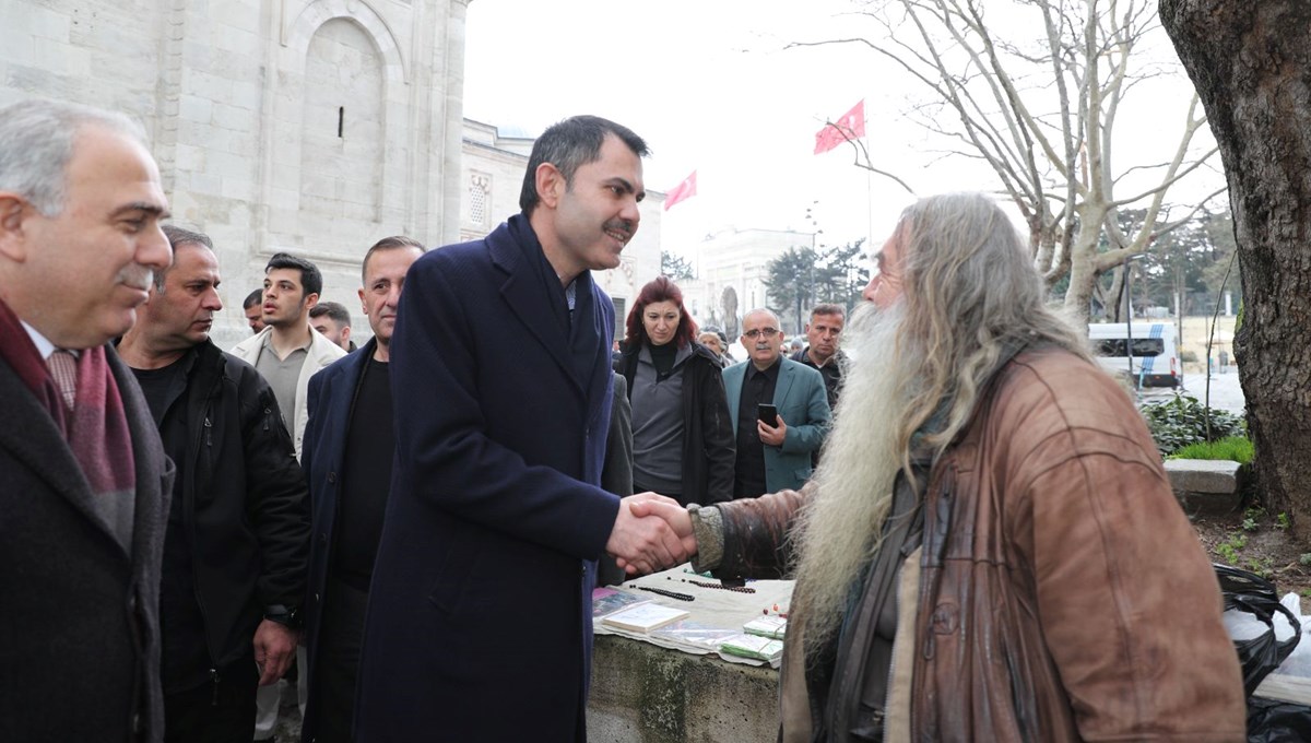 Murat Kurum'dan esnaf ziyareti