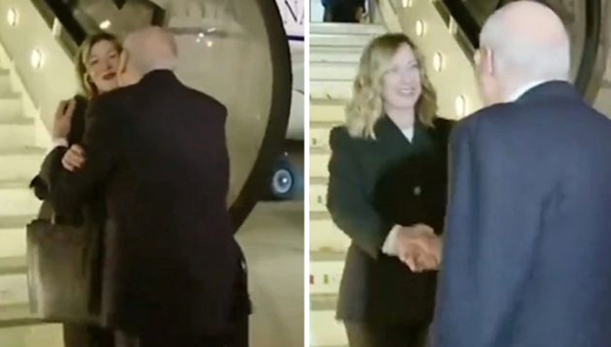 Havalimanında güldüren karşılama: Lübnan Başbakanı, İtalyan mevkidaşı Meloni'yi tanımadı