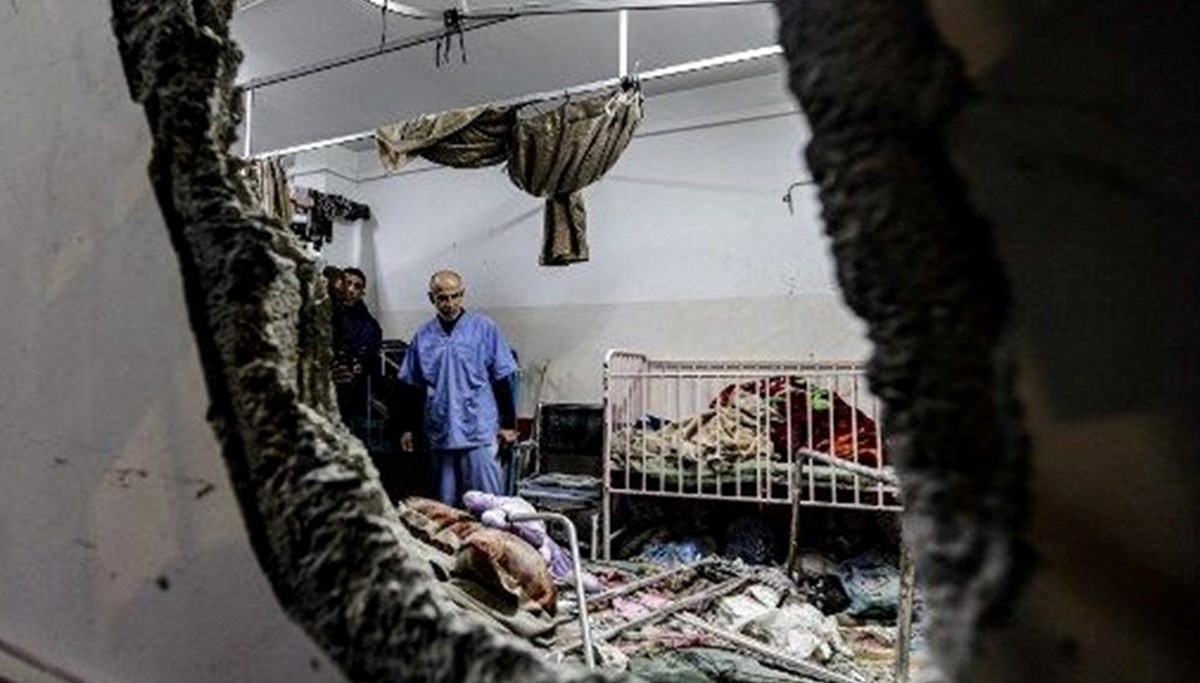 İsrail baskınında Nasır Hastanesi'nde bulunan 2 bin Filistinlinin akıbeti bilinmiyor
