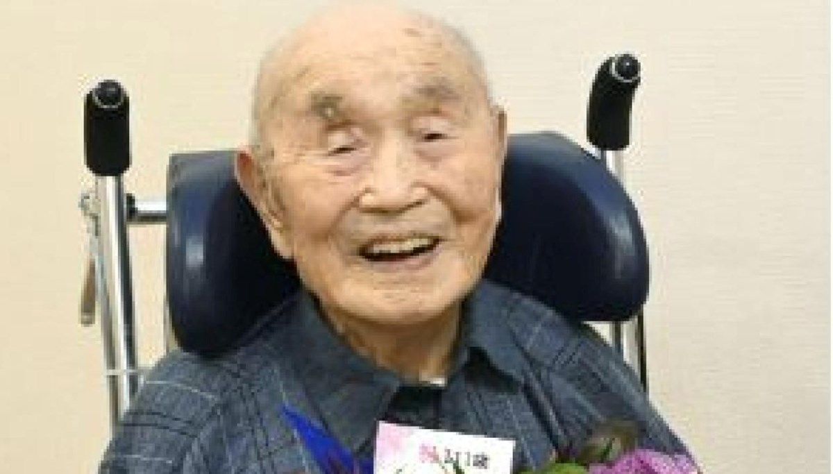 Japonya'nın en yaşlı erkeği Sonobe 112 yaşında öldü