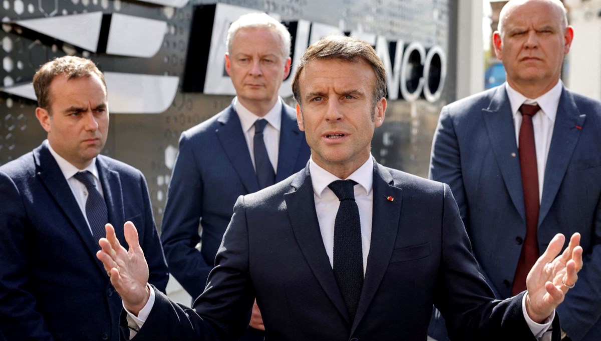 Macron: Ortadoğu'da çatışmanın tırmanmaması için her şeyi yapacağız