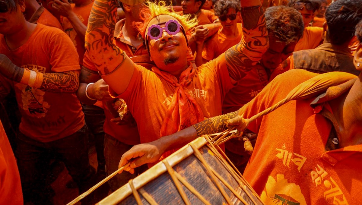 Nepal'in geleneksel Festivali : Sindur Jatra