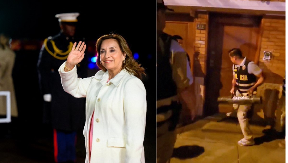 Peru devlet başkanının evine yolsuzluk baskını: Kapısı koçbaşıyla kırıldı