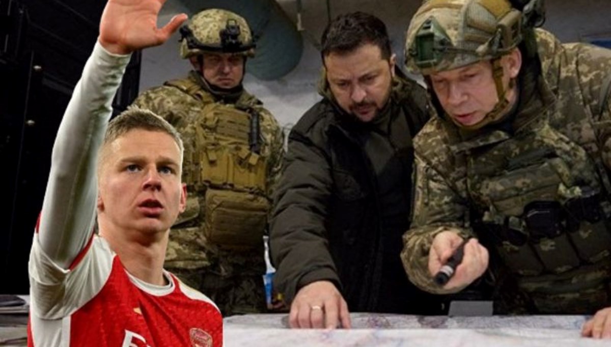 Yıldız futbolcu Oleksandr Zinchenko, Ukrayna için orduya katılabilir