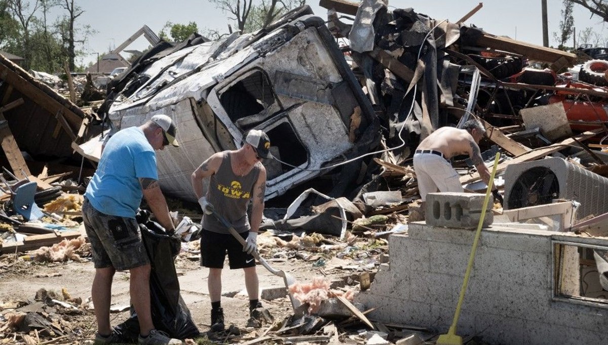 ABD'yi fırtına vurdu: En az 20 kişi öldü