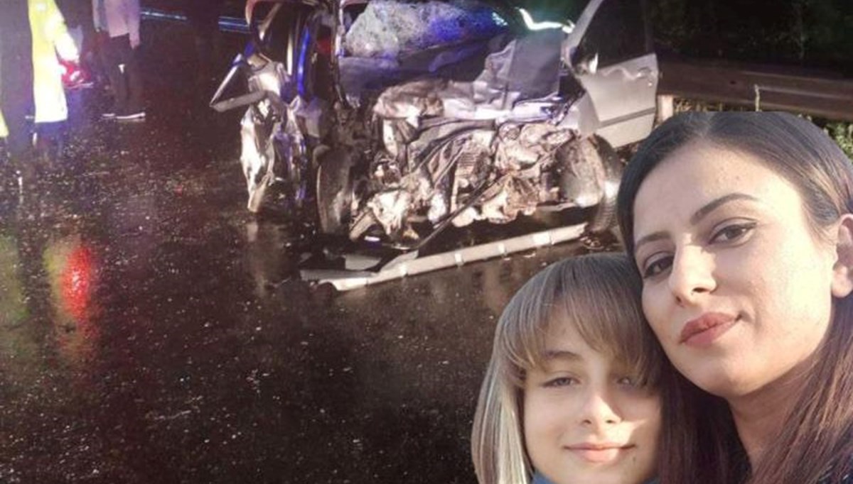 Anne ve kızı kaza kurbanı