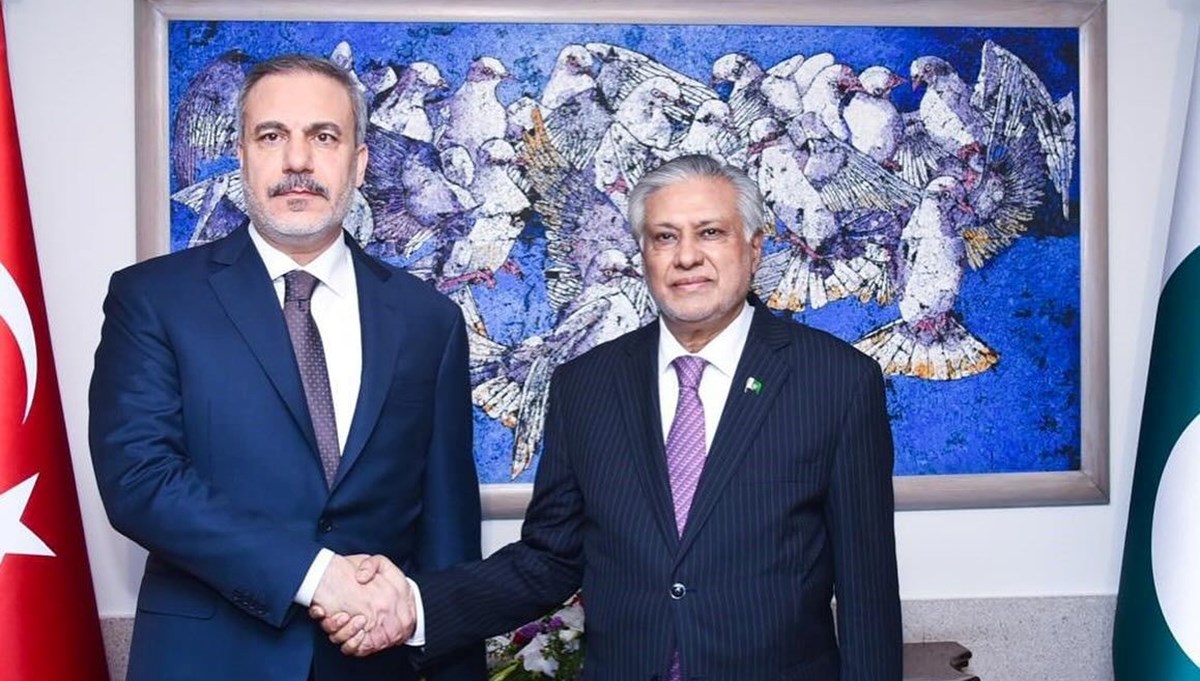 Bakan Fidan, Pakistan Dışişleri Bakanı Dar ile görüştü
