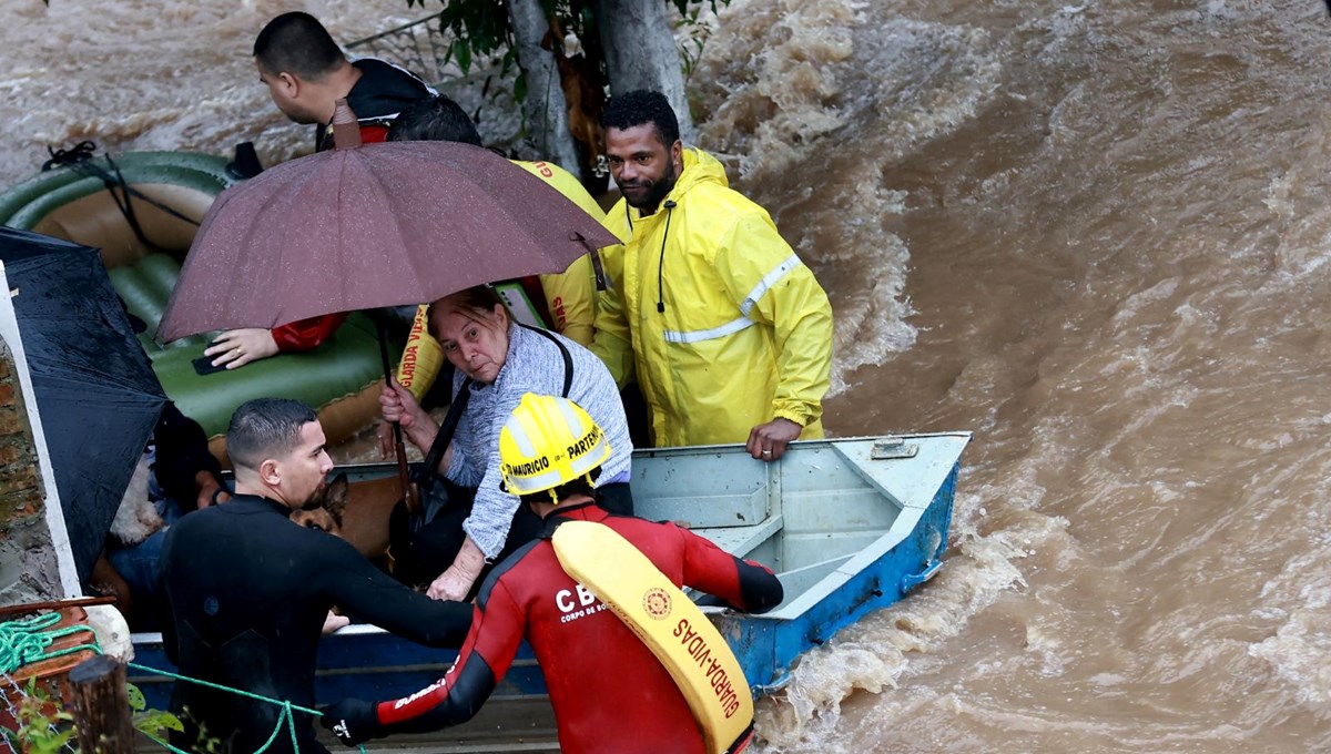 Brezilya'da sel felaketi: Aşırı yağışlar geri döndü