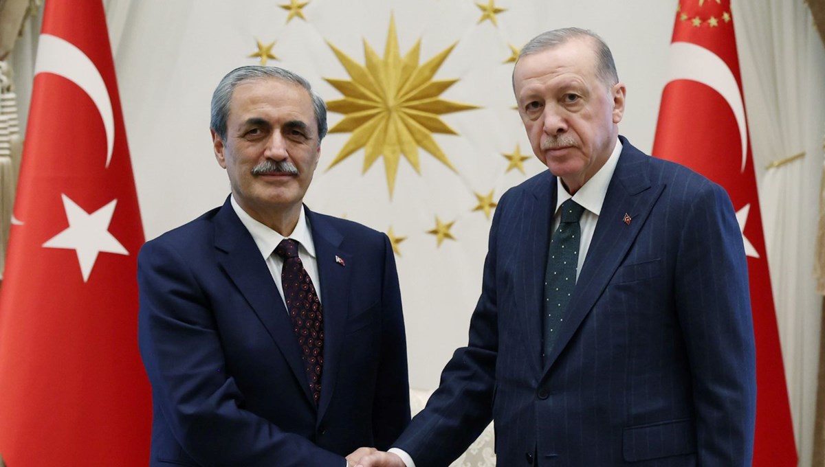 Cumhurbaşkanı Erdoğan, Yargıtay Cumhuriyet Başsavcısı Bekir Şahin’i kabul etti