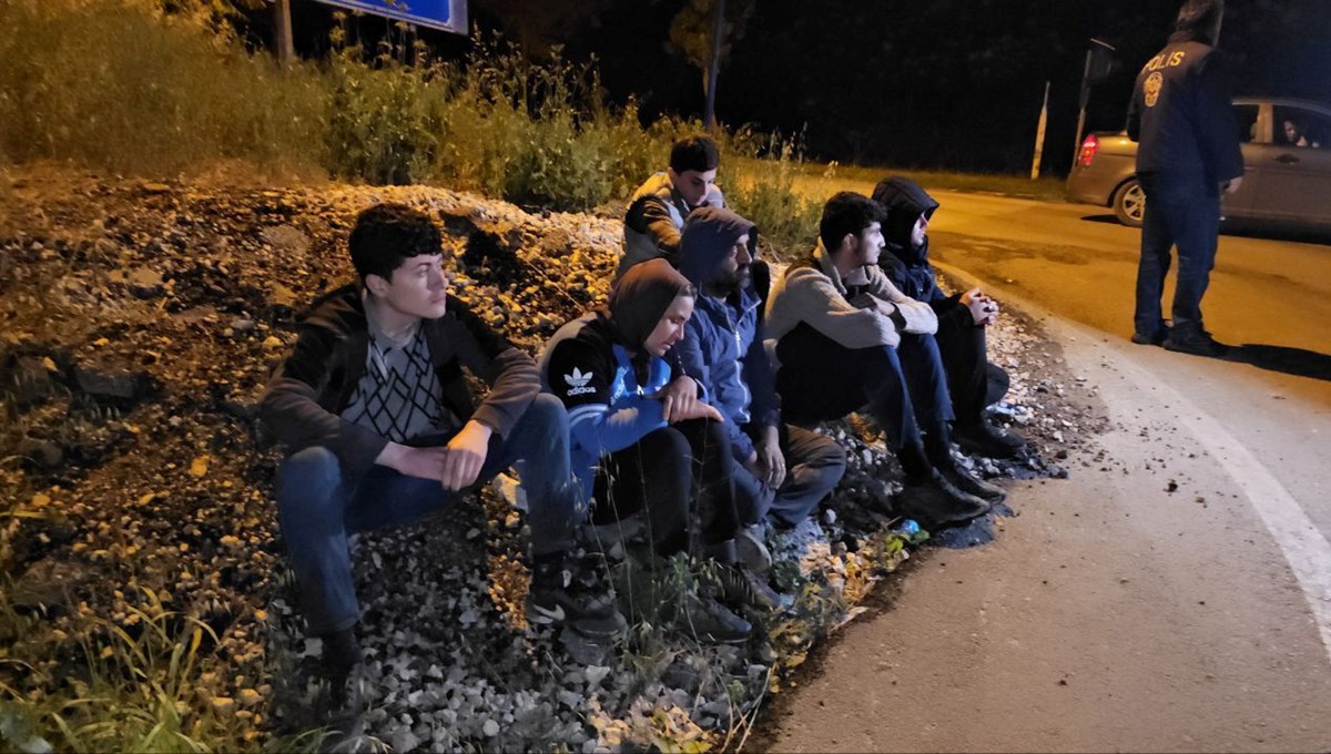 Edirne’de 7 kaçak göçmen yakalandı