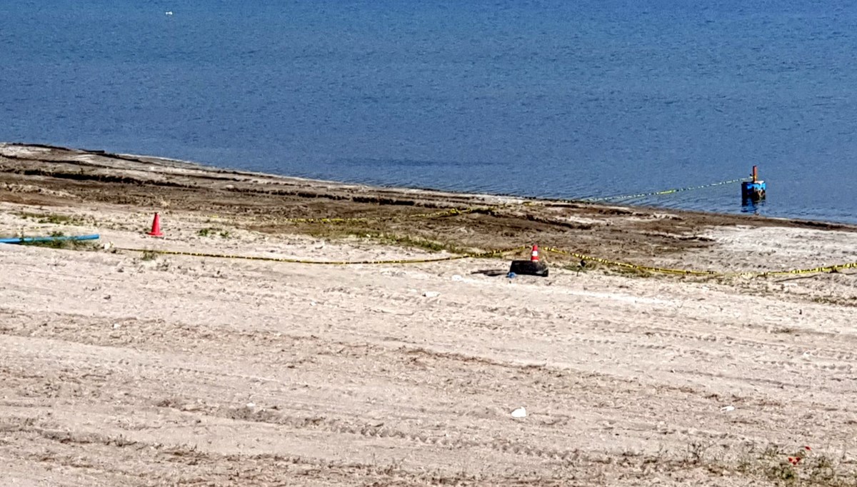 Eğirdir Gölü kıyısında el bombası alarmı: Plaj girişe kapatıldı