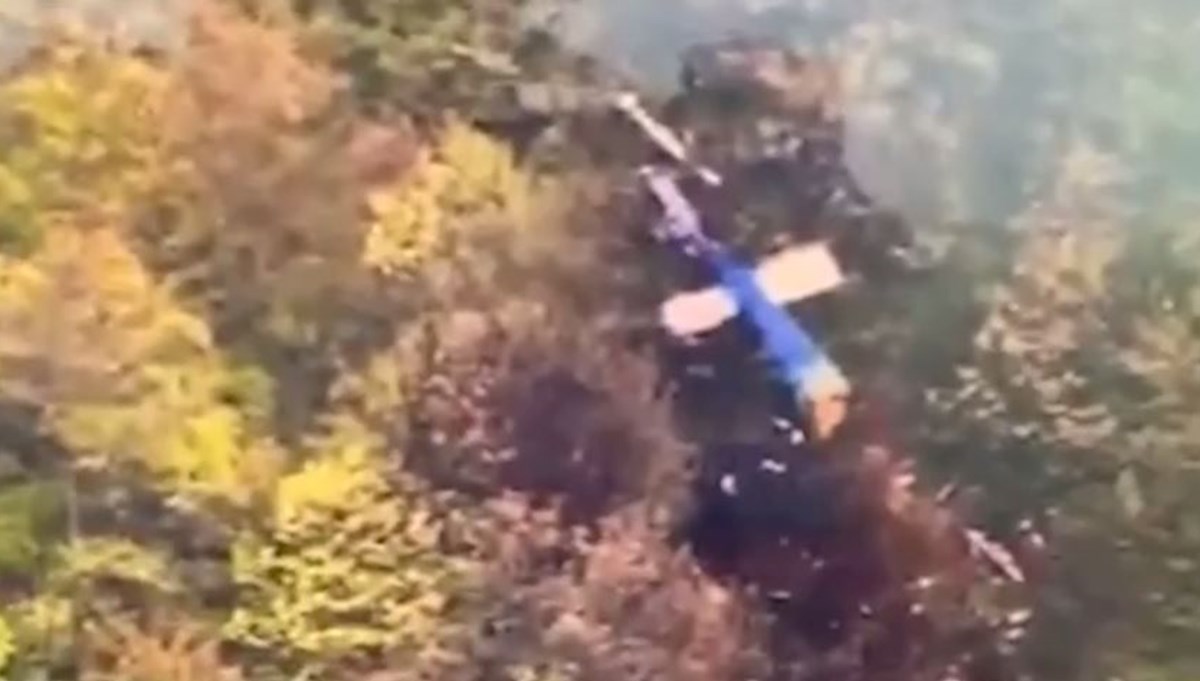 İran Cumhurbaşkanı Reisi'nin helikopter kazasının enkazından yeni görüntüler
