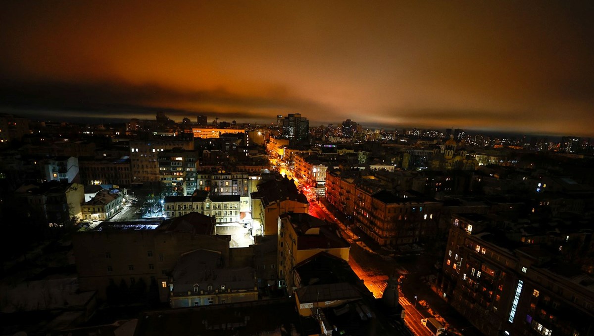 Kiev'de yine karanlık çöktü