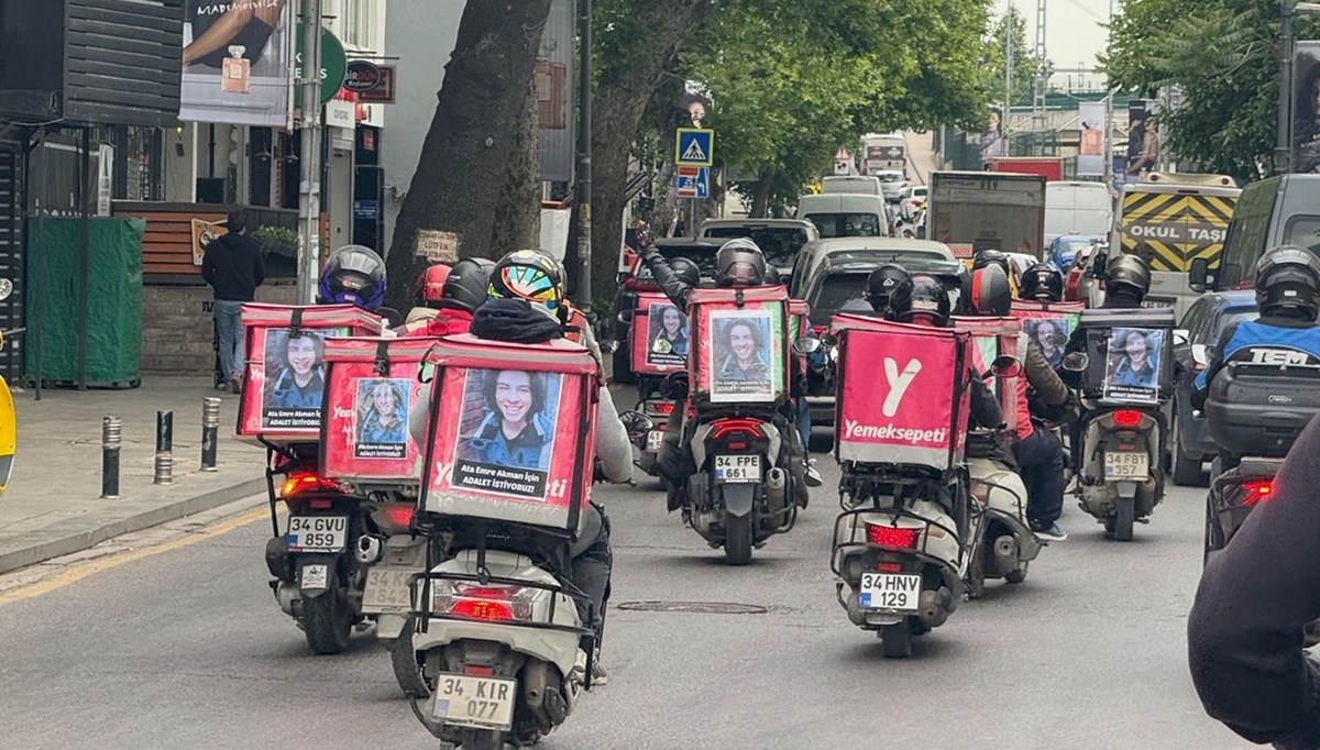 Motokuryelerden Ata Emre Akman için adalet konvoyu