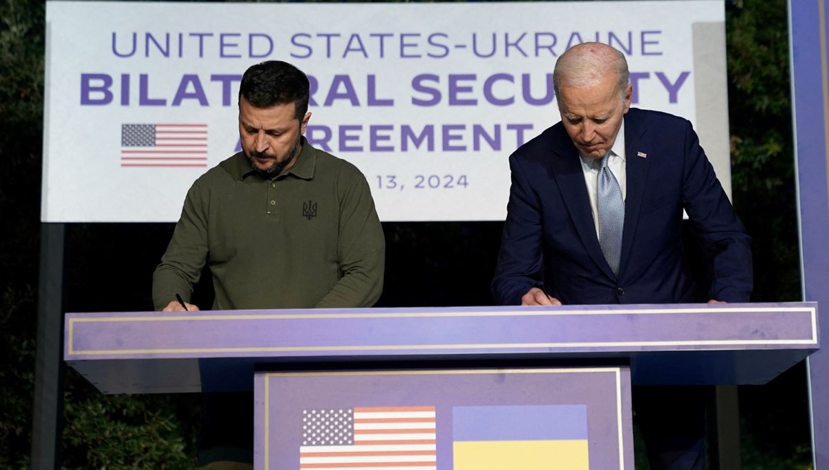 ABD ve Ukrayna arasında yeni güvenlik anlaşması imzalandı