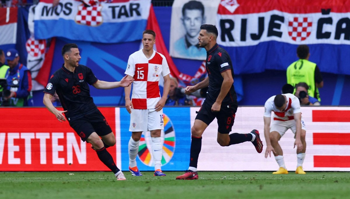 Arnavutluk pes etmedi: Hırvatistan 1 puana razı oldu