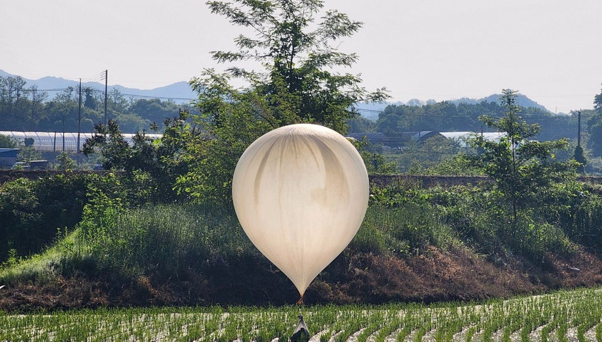 Çöp gerilimi büyüyor: Kuzey Kore, Güney'e 600 balon daha gönderdi