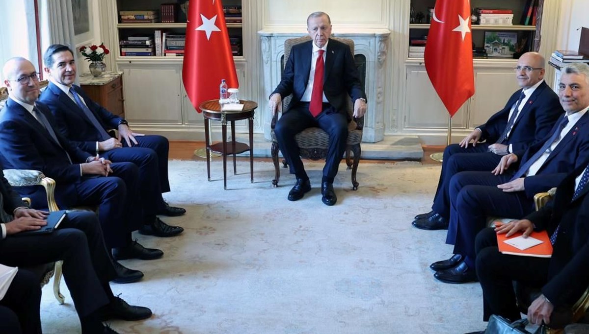 Cumhurbaşkanı Erdoğan, BBVA İcra Kurulu Başkanı Vila’yı kabul etti
